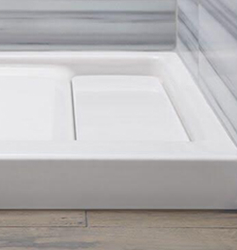 CULTURED MARBLE             SHOWER PAN           